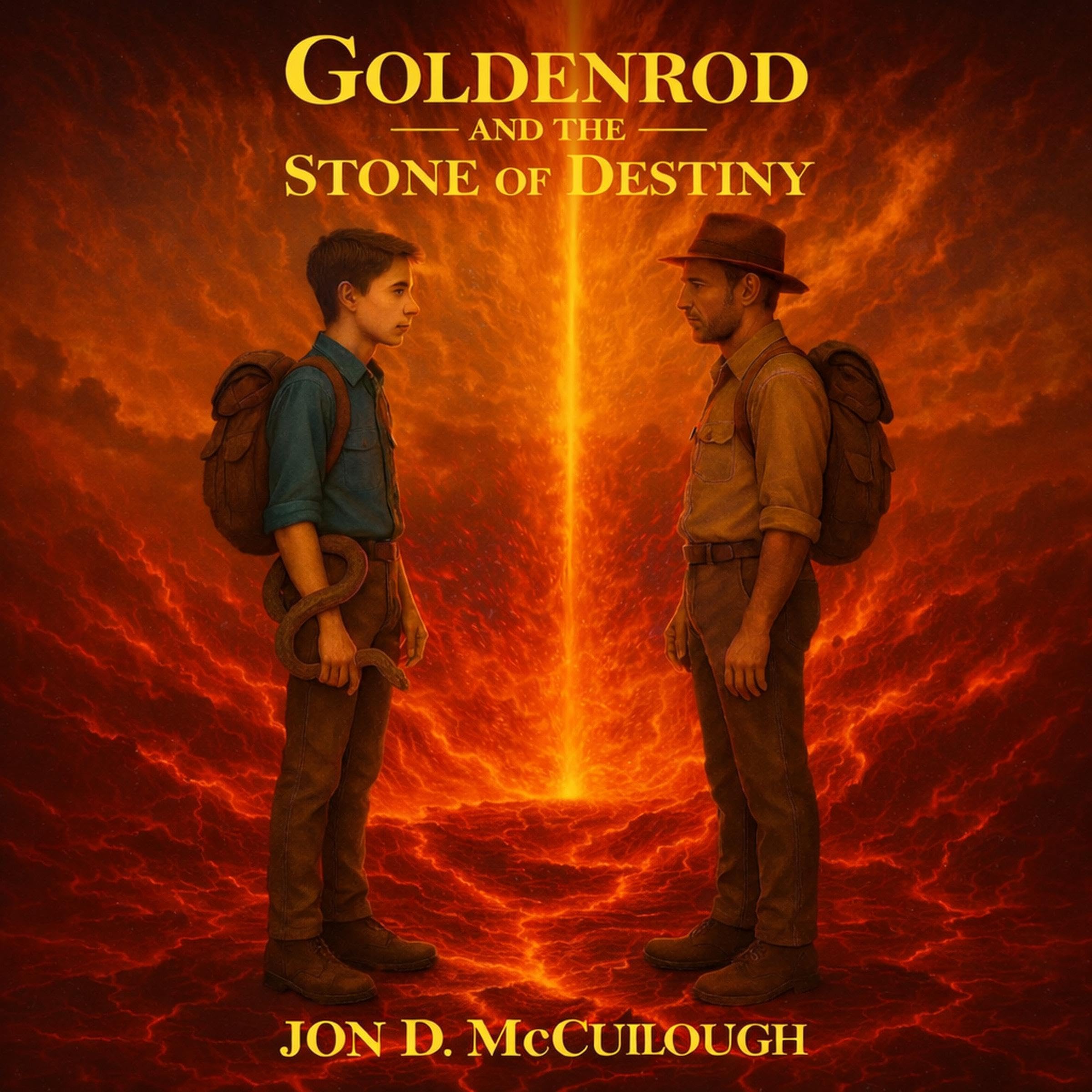 Cover art for Goldenrod and the Stone of Destiny