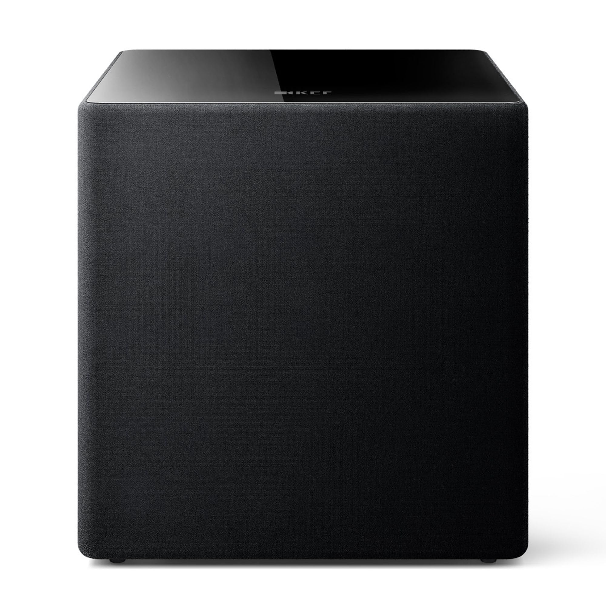 KEF Kube 15 MIE Subwoofer (Negro) | Amplificador de Clase D de 300 W RMS | Pedal para bajo de 15 Pulgadas | Algoritmo Inteligente iBX | Cable RCA fonográfico | Música | Home Cinema | Gaming