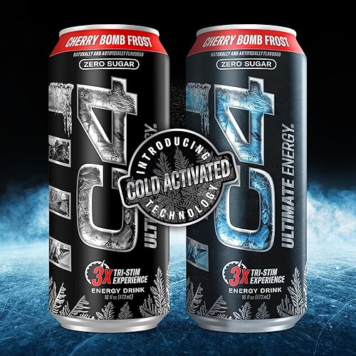 Miniatura 4 de Cellucor C4 Ultimate - Bebida energética sin azúcar preentrenamiento  Experiencia Tri-Stim con 300 mg de cafeína + TeaCrine + Dinamina  Cherry Bomb