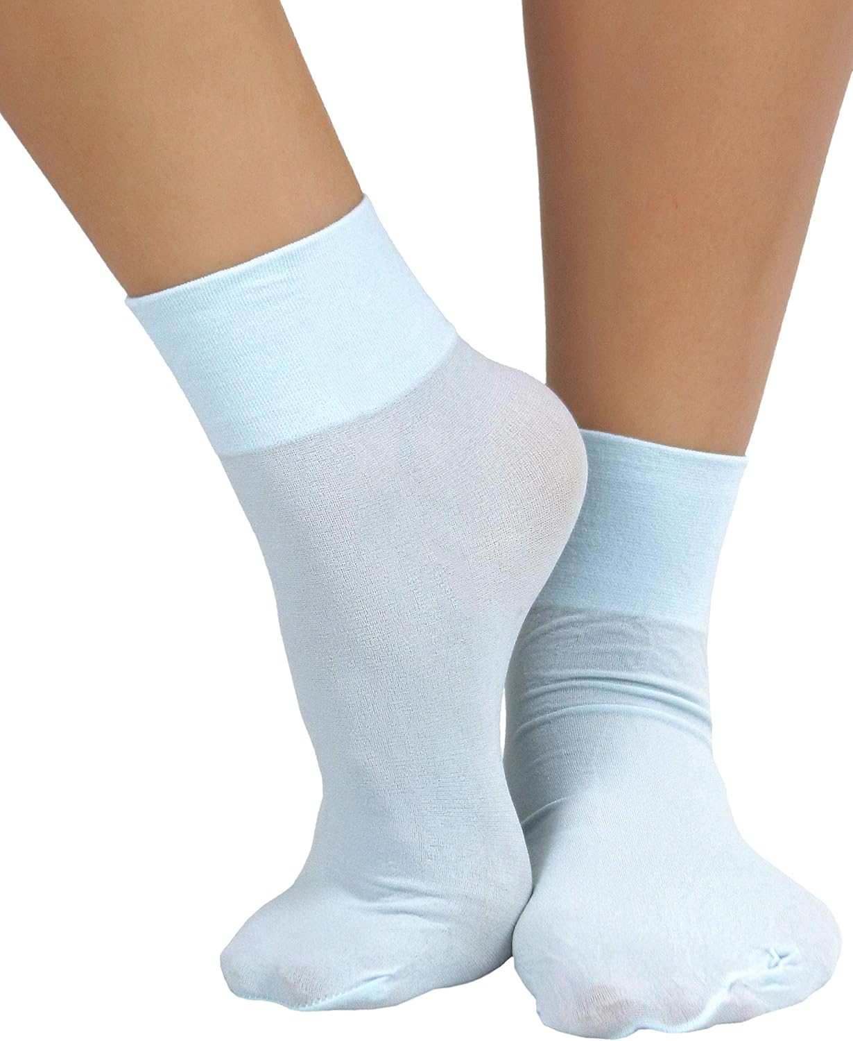 opaque ankle socks