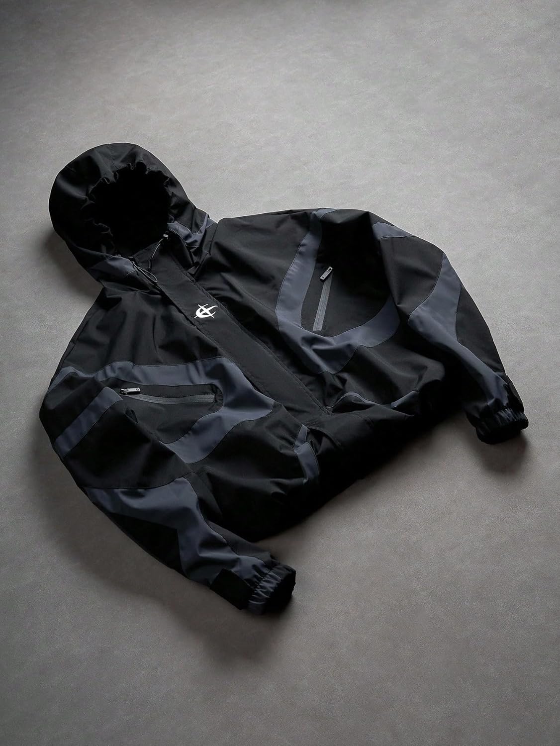 Men's Streetwear Bomber Jacket Modern Outdoor Lightweight Windbreaker Utility Jacket With Pokets Full Zip