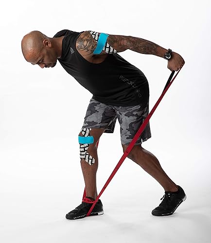 Miniatura 2 de RockTape RockBand Flex - Bandas de resistencia ultra duraderas con asas y bucles