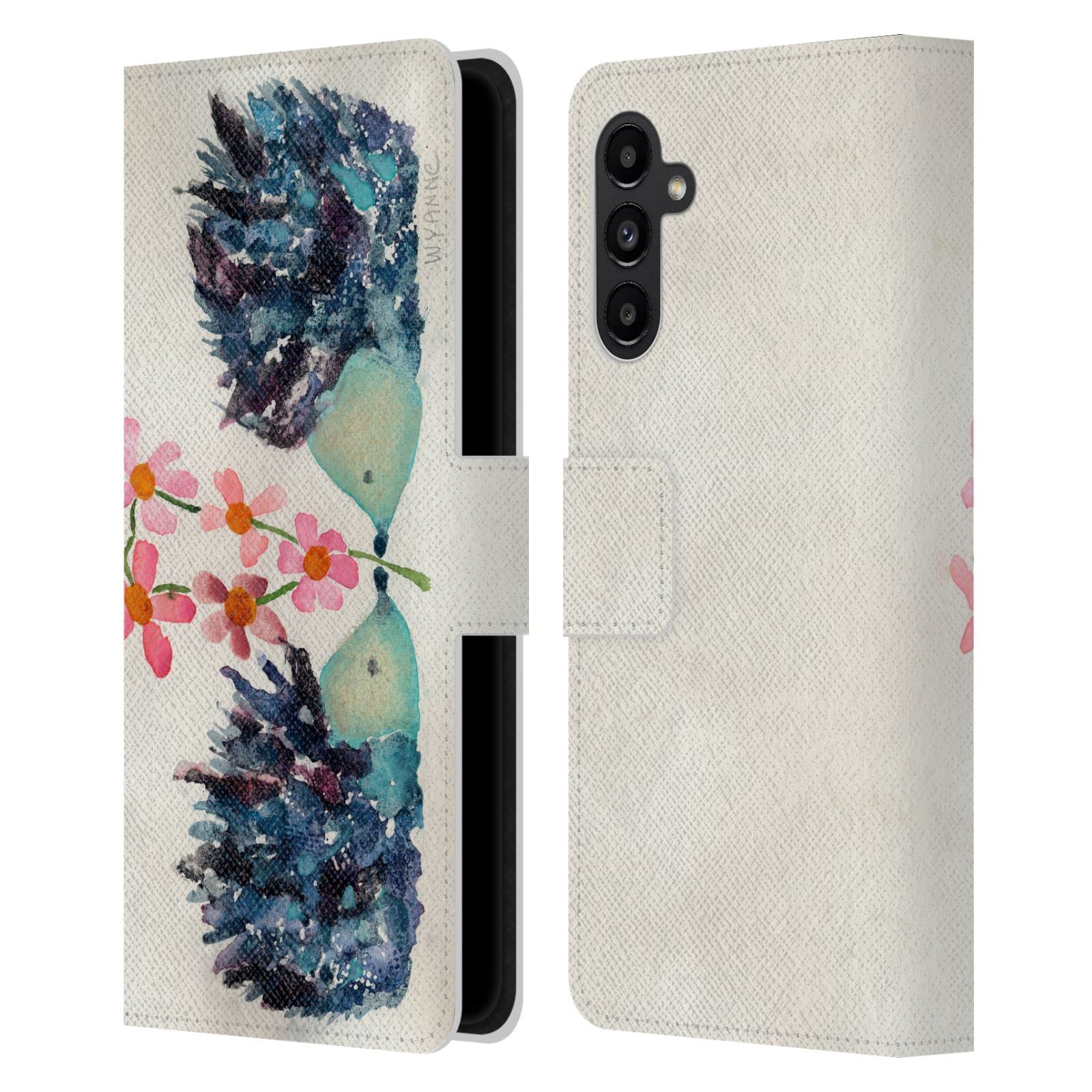 Carcasa Samsung Galaxy A13 5G funda libro cuero tarjetero protector pantalla Wyanne 7