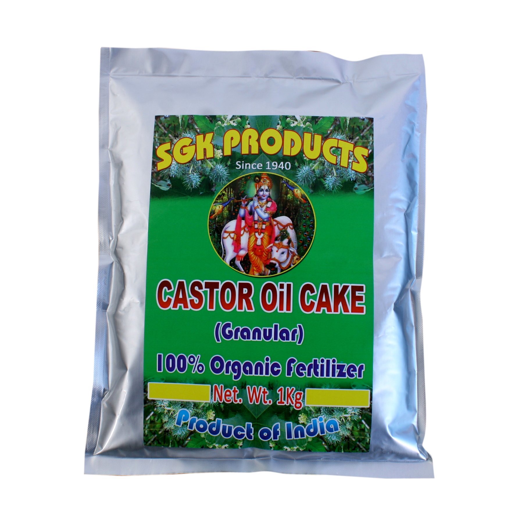SGK PRODUCTS, Castor Oil Cake, 100% Organic Fertilizer, 1kg Bag (B01CUARVD6) Amazon Price History, Amazon Price Tracker