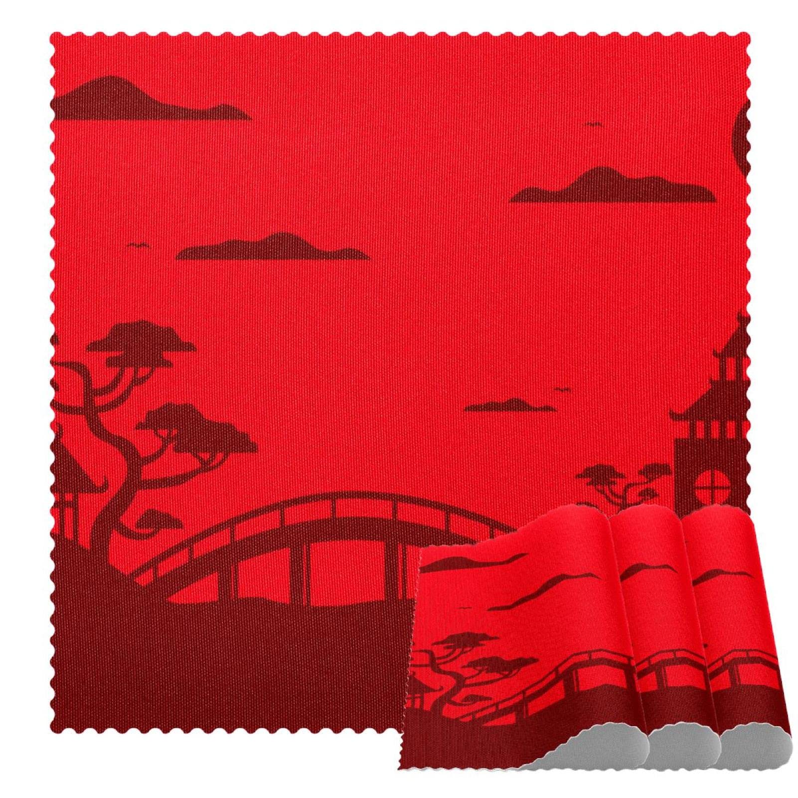 Set de table vintage chinois rouge pour sublimer vos repas de fête en famille