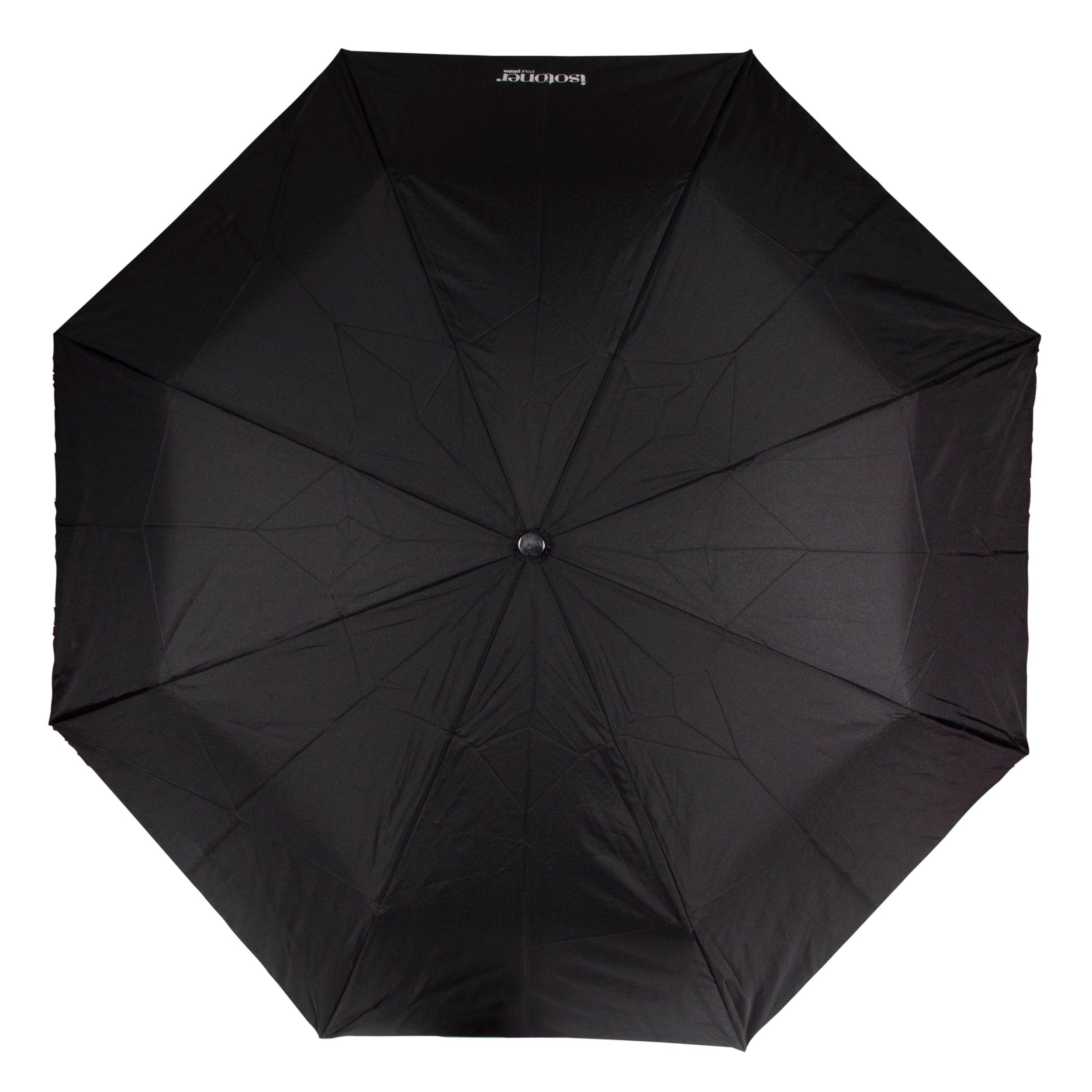 Isotoner Parapluie Crook solide automatique ultra déperlant Monogramme Homme