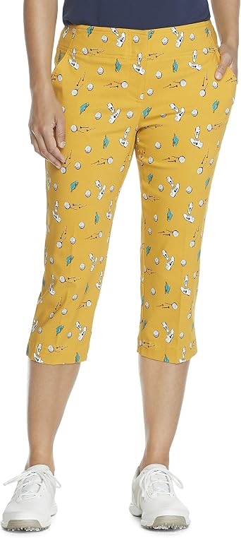 IZOD Women's Golf Stretch Capri Pant 