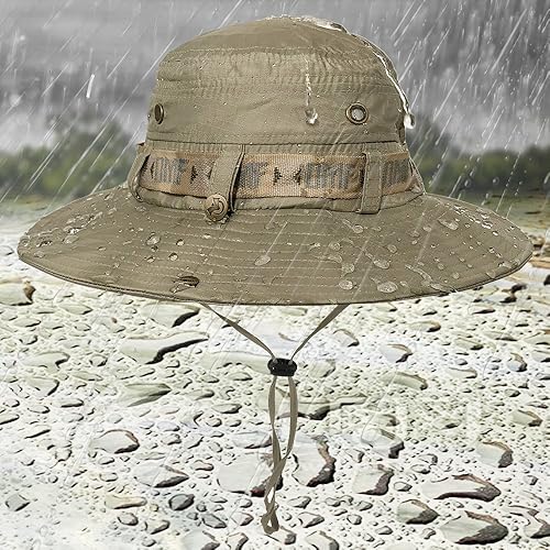 Miniatura 5 de Sombrero Lethmik para protección solar para pesca gorra con protección UV para el verano sombrero para cazar y acampar