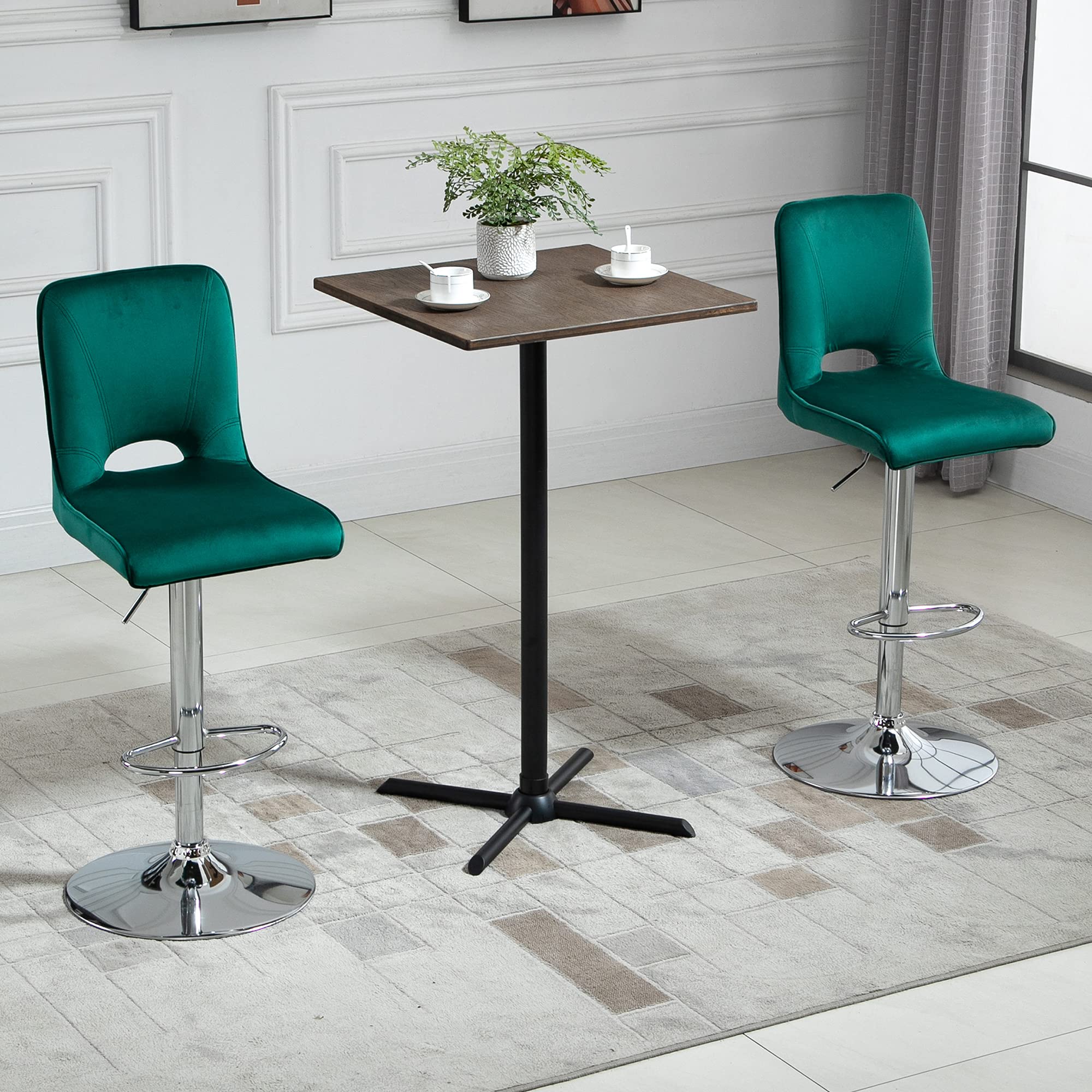 Moderno sgabello rotondo in acciaio inox senza schienale regolabile in altezza girevole per bancone cucina sedia industriale isola confezione singola