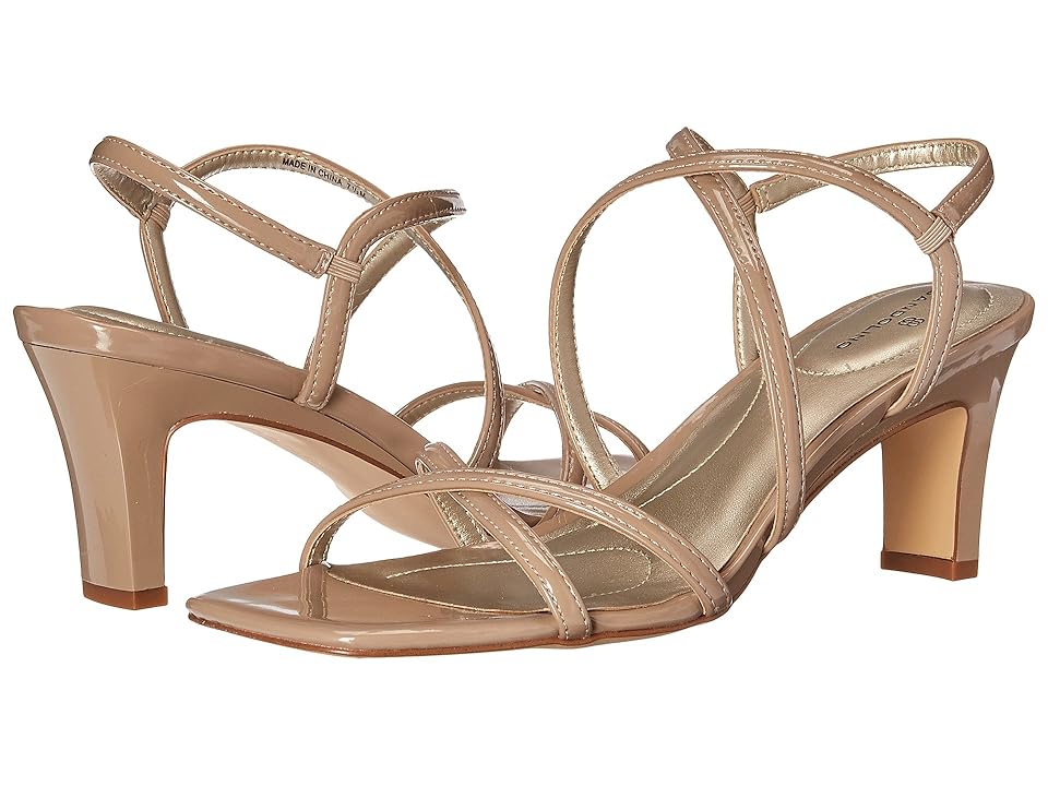 

Bandolino Obexx (Cafe Latte Sleek Patent PU) High Heels