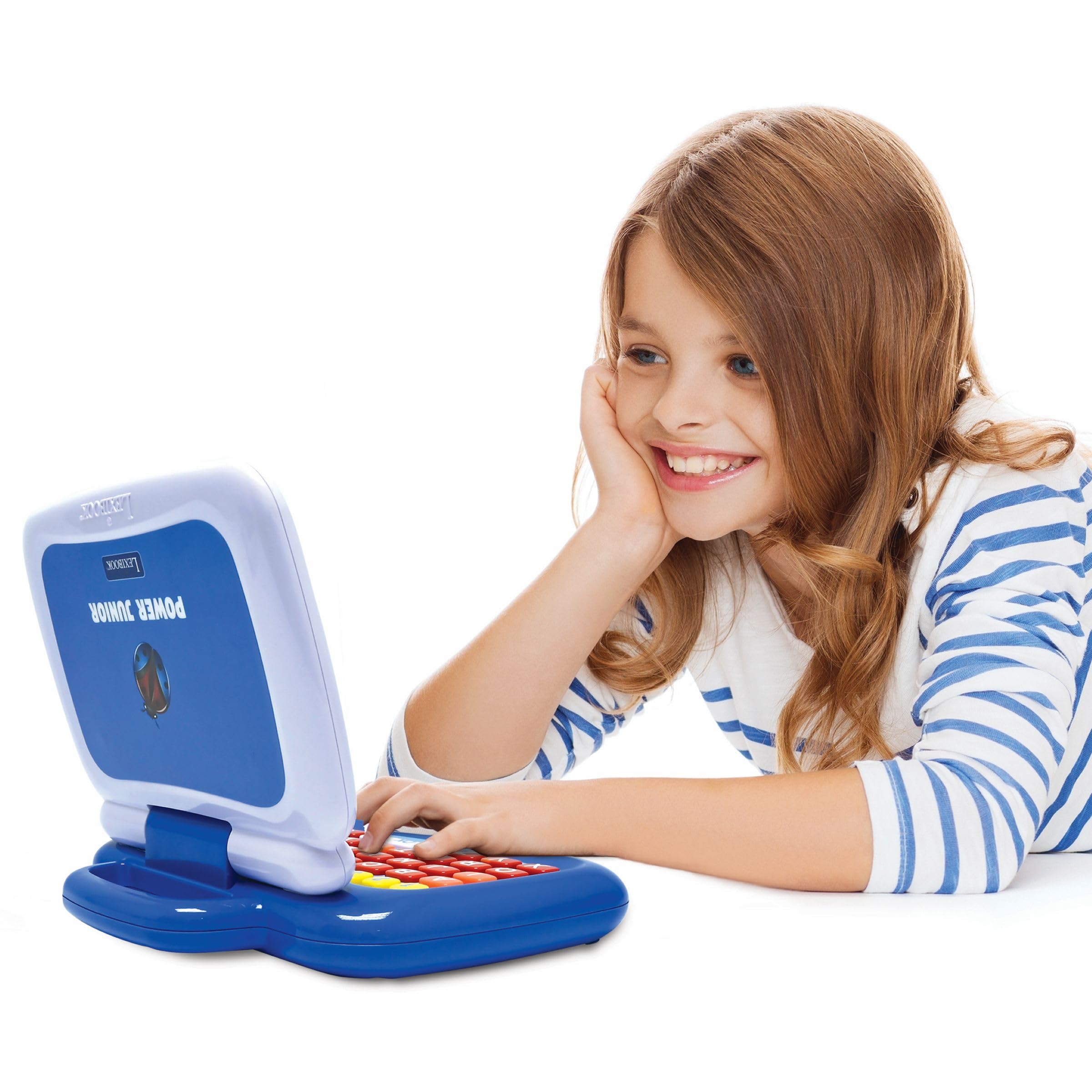 Lexibook, Computer Educativo Bilingue Inglese/Italiano, 40 attività, Metodo Sillabico e Ludico, 3 Storie Animate, Tastiera e Mouse Realistici, JC398i5
