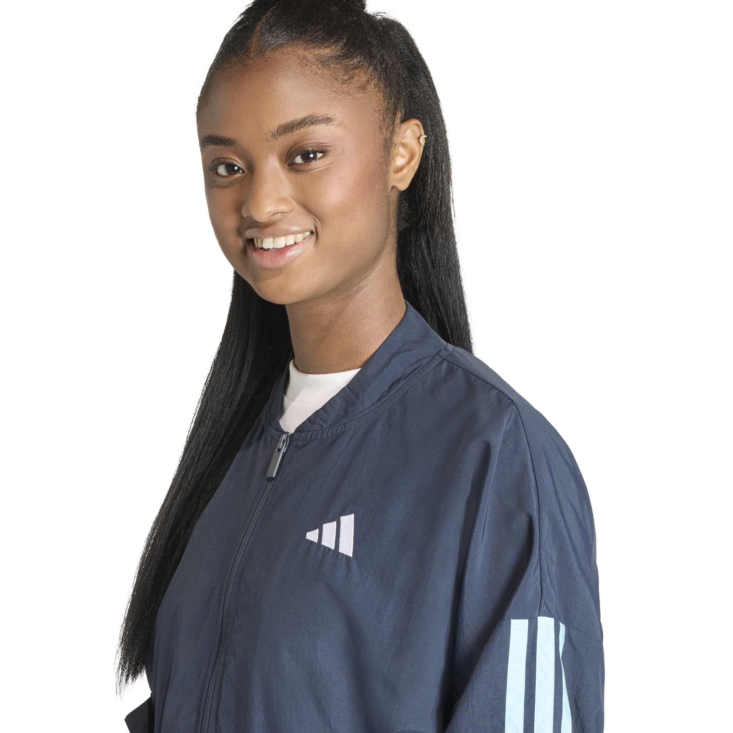 adidas Damen Essentials 3-stripes Woven Windbreaker Jacke (1er Pack)