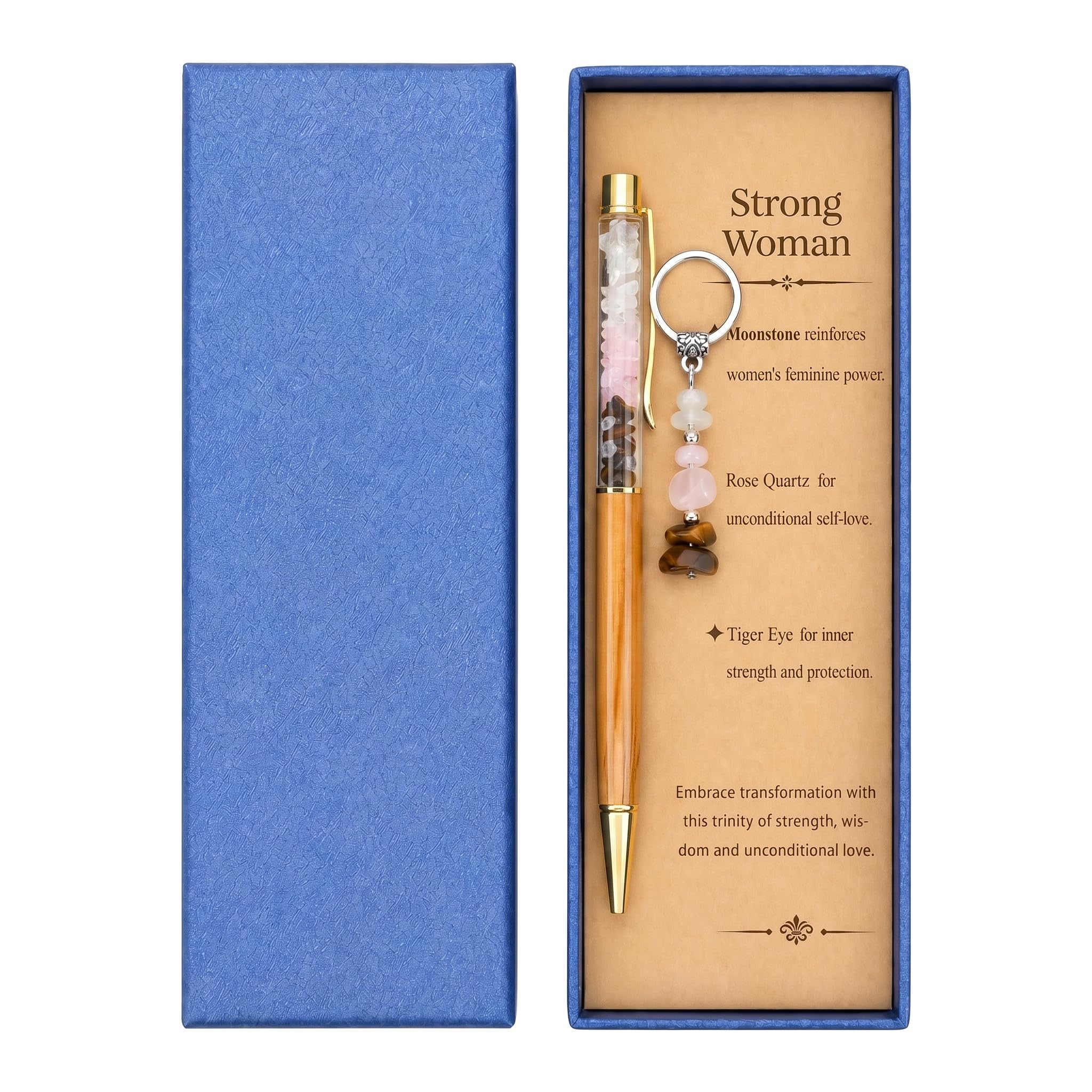 Friendship Gifts For Women,Positive Gift For Girlfriend,Inspirational Crystal Pen With Crystals Keyrings For Best Friend Female,Key Chains For Birthday Unique Presents,Bag Charms,Funny Christmas