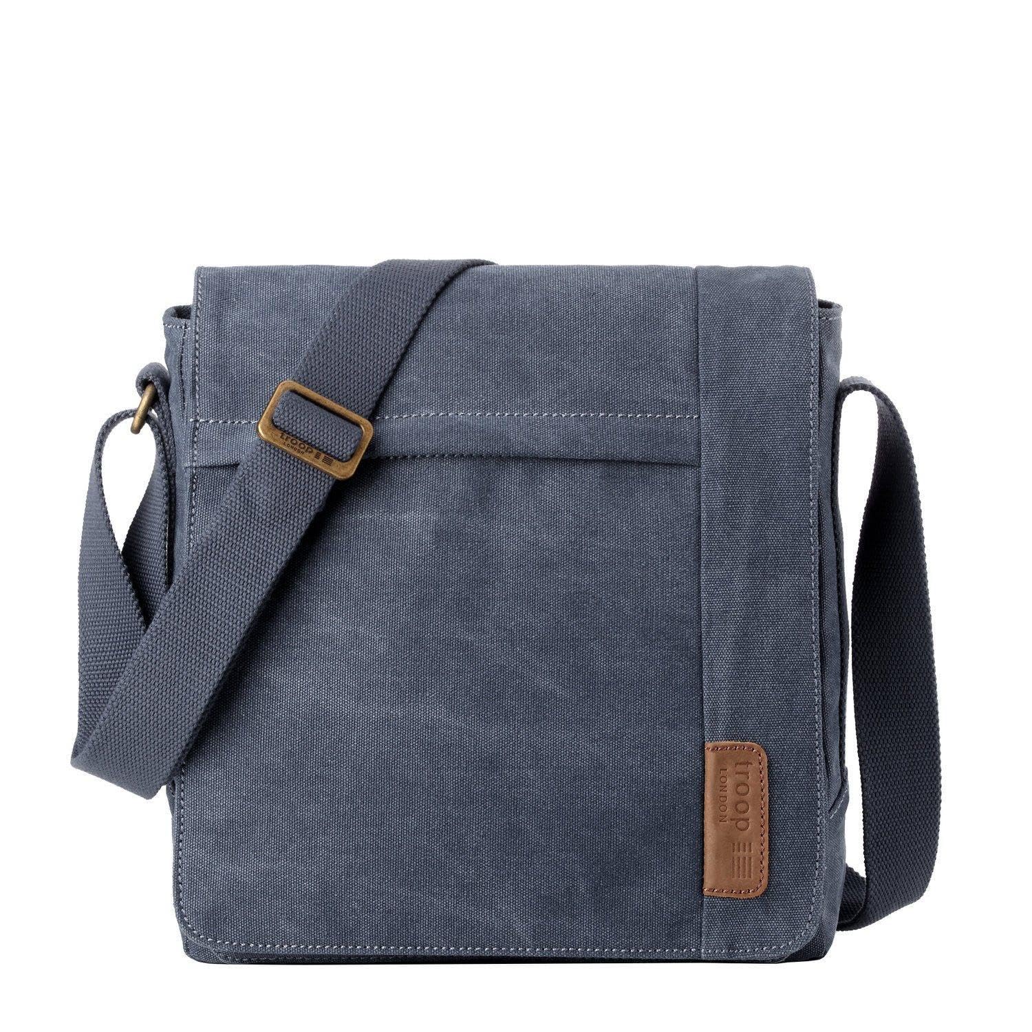 Troop London TRP0219 Classic Canvas Across Body Bag