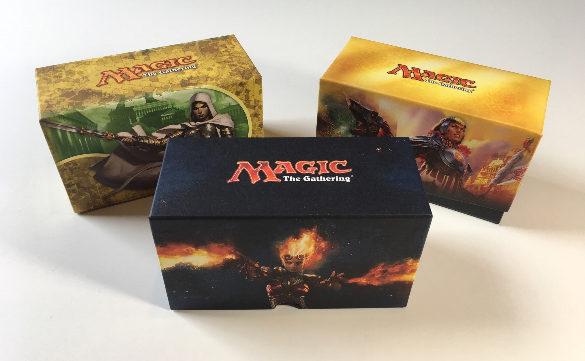 Set of 3 Empty Random Magic: The Gathering MTG Fat Pack Bundle Boxes for  Storage : Amazon.com.au: Stationery & Office Products