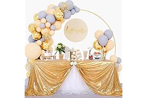 Shimmering Gold Party Tablecloth: A Touch of Elegance for Memorable Celebrations