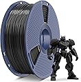 SUNLU ABS Filament 1,75mm, Hochwertige Stärke, Hohe Temperaturbeständigkeit, 3D Drucker Filament 1.75 mm, 1KG Spule, abs Schwarz