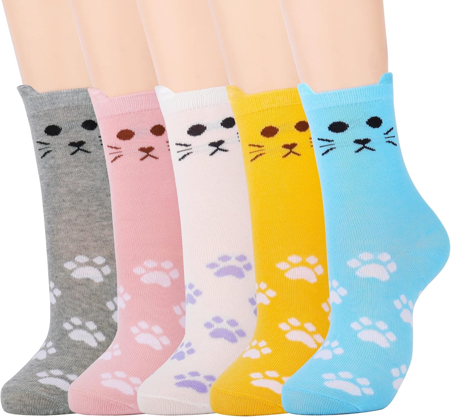 Jeasona Kids Socks Girls Boys Socks Horse Gifts for Girls Panda Cat Dinosaur: Clothing, Shoes & Jewelry