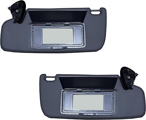 Visera solar para Chevy Blazer S10 1995-2005 Conductor y Pasajero Calidad OE (negro)