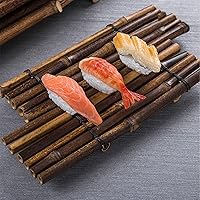 Vista 4 de Operitacx 1 vajilla japonesa de sushi para comedor en casa, diseño único para servir frutas de sushi y olla caliente para fiestas, bodas y reuniones