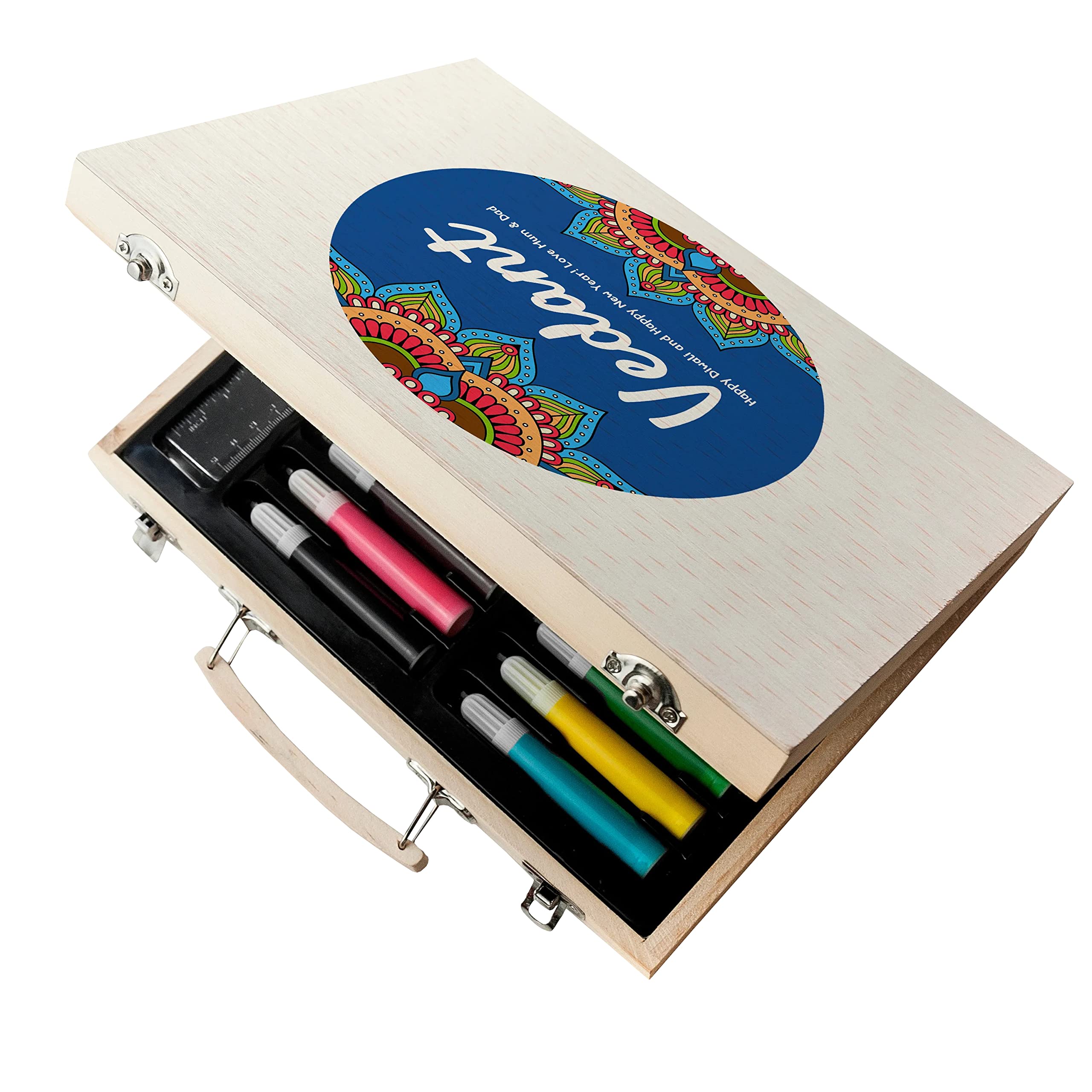 Buy Treat Republic Personalised Rangoli Colouring Set For Kids 63