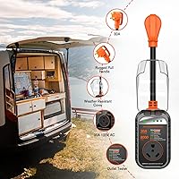 Vista 5 de GEARGO Protectores de sobretensión para RV de 30 amperios, analizador de circuito RV, [𝟐𝟎𝟐𝟓 Nueva mejora y Gen2] Protección completa, enchufe