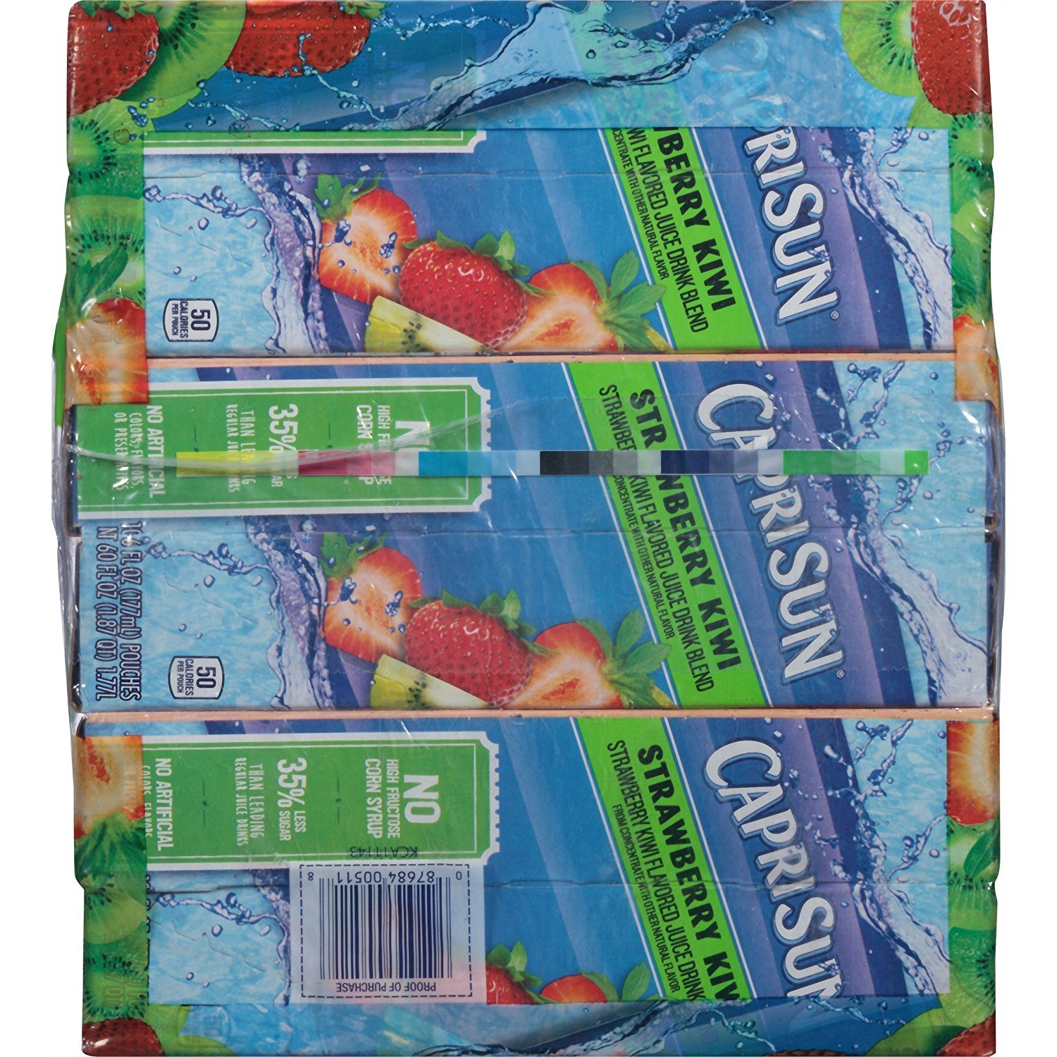 Caprisun Strawberry Kiwi Juice Drinks, 6 Fl Oz, 30 Count