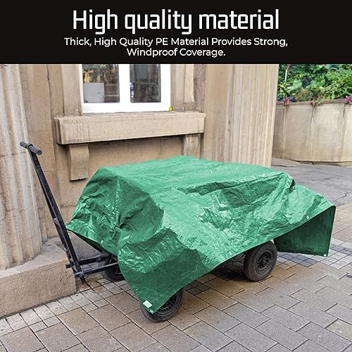 Miniatura 6 de Bolt Dropper Lonas grandes, impermeables y resistentes a la intemperie para exteriores para patio trasero o balcón, lona de supervivencia resistente