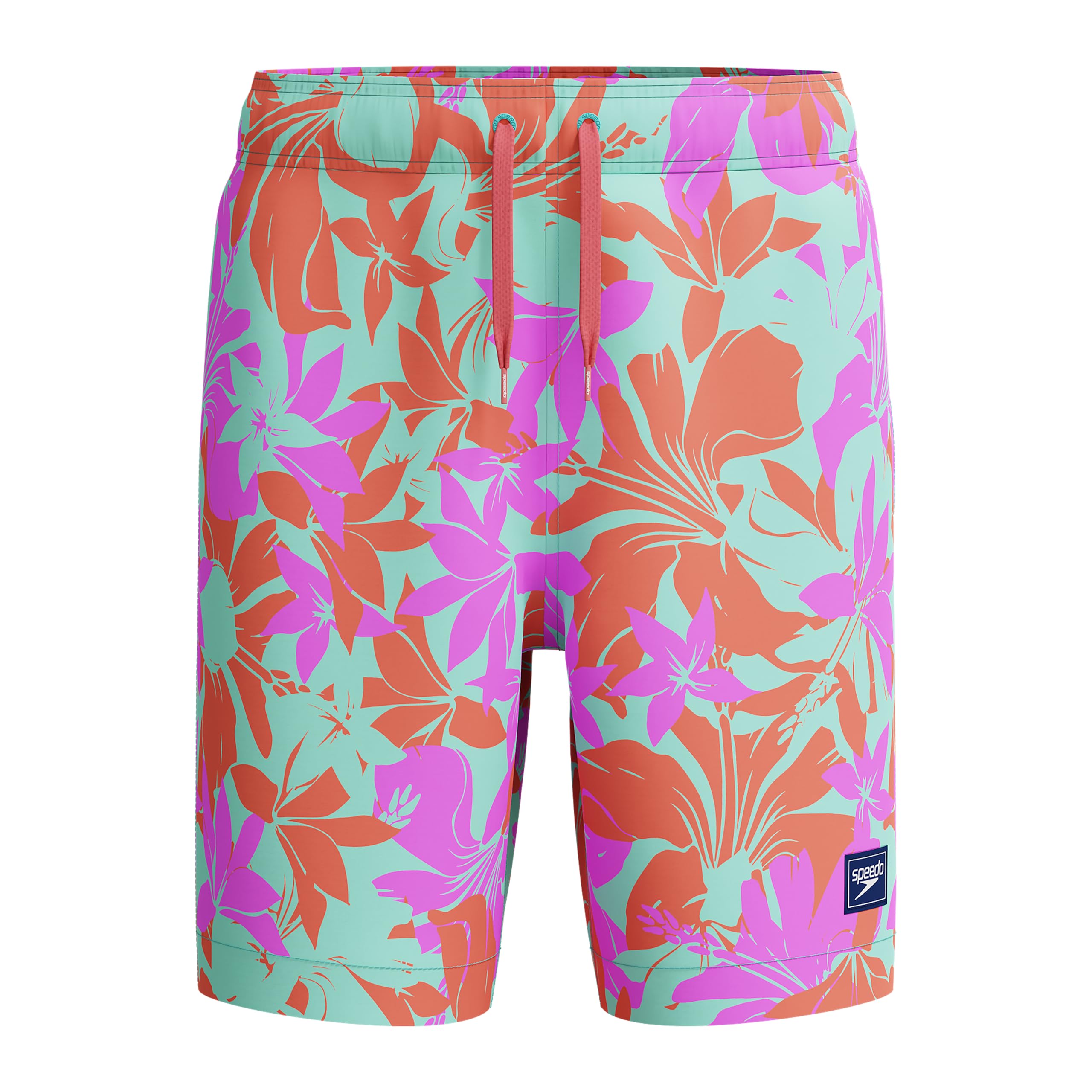 Speedo Boy's Swim Trunk Mid Length Redondo Printed
