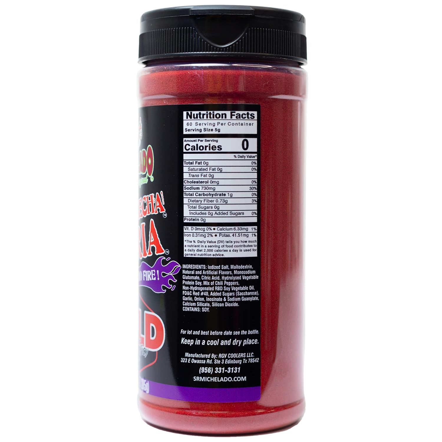 Azu-Mecha Furia BOLD Spice & Spicy - Sr. Michelado - Snack Seasoning - Powder for snacks, veggies, chips, carne seca, chicken, ceviche, fries, etc.