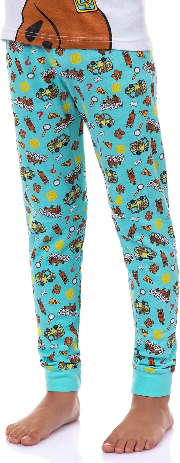 INTIMO Scooby Doo Boys' Pajamas 2-Piece Tight-Fit Lounge Sleep Set - Image 4