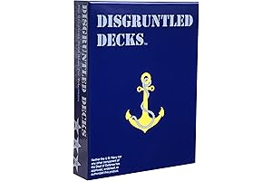 Disgruntled Decks: The Original Military Party Card Game for Veterans - Navy-Themed Deck