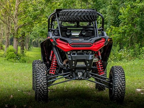 Miniatura 5 de SuperATV Portaneumáticos de repuesto para Polaris RZR XP Turbo S 2018-2021, RZR XP 4 Turbo S 2019-2021, se adapta a neumáticos de hasta 32 pulgadas