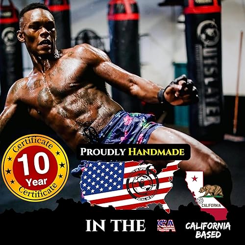 Miniatura 2 de Outslayer Saco de boxeo personalizado elige color y tamaño (80 libras, 100 libras, 6 pies, Muay Thai 130 libras) rellenos o sin rellenar, fabricados