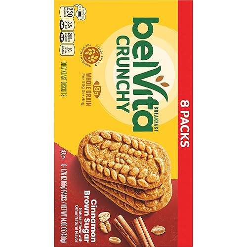 Miniatura 245 de belVita Galletas de desayuno de chocolate, 5 paquetes (4 galletas por paquete)