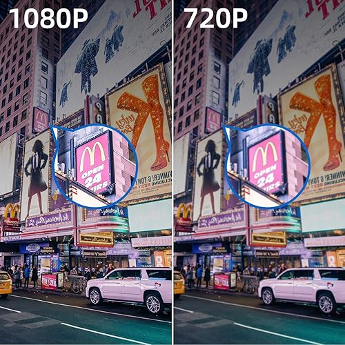 Miniatura 3 de Sistema de cámara de seguridad inalámbrico, firstrend 1080P 8CH Sistemas de seguridad inalámbricos para el hogar con 4 cámaras Full HD de 2MP de 1