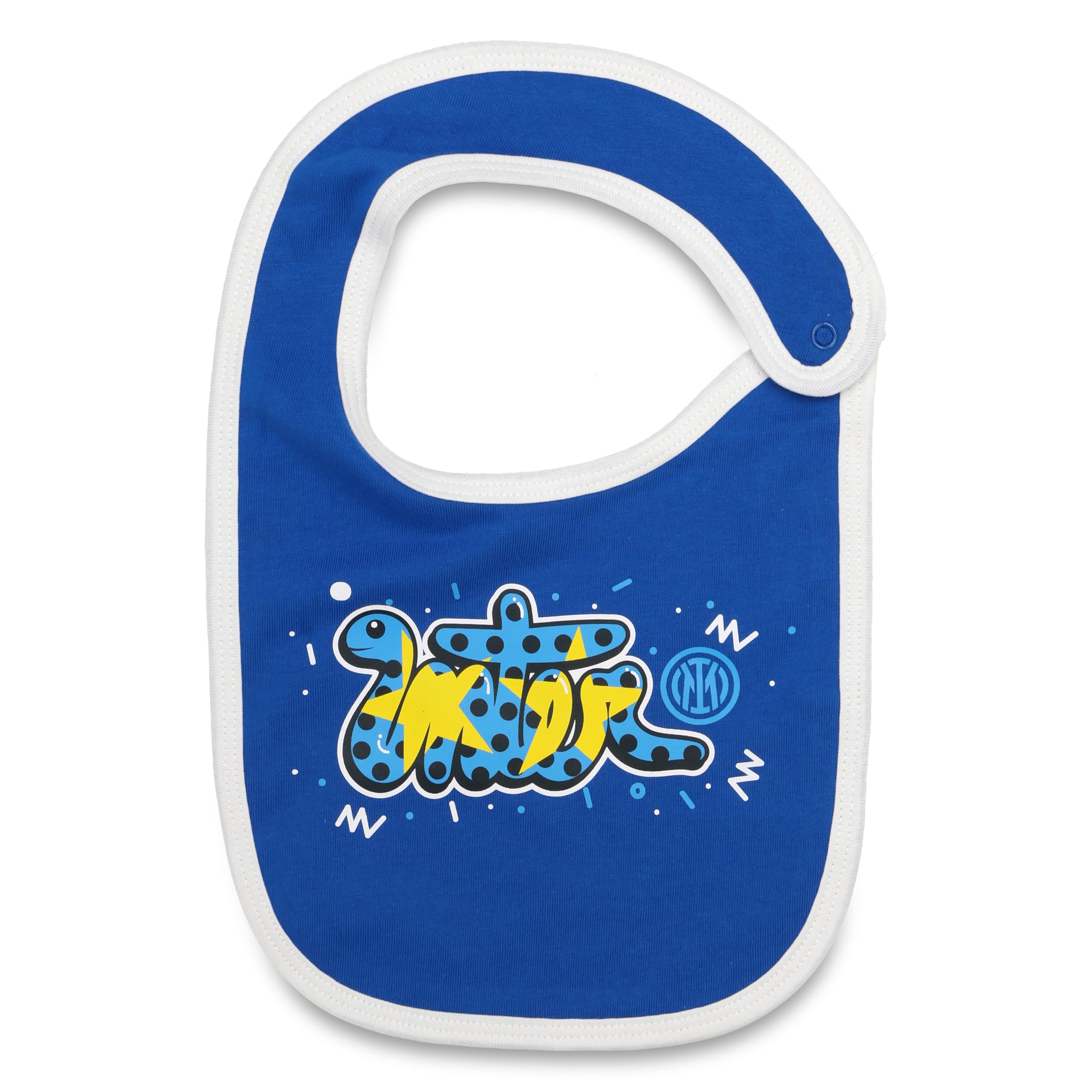 Inter - Set Bavaglini Baby Snake Neonato