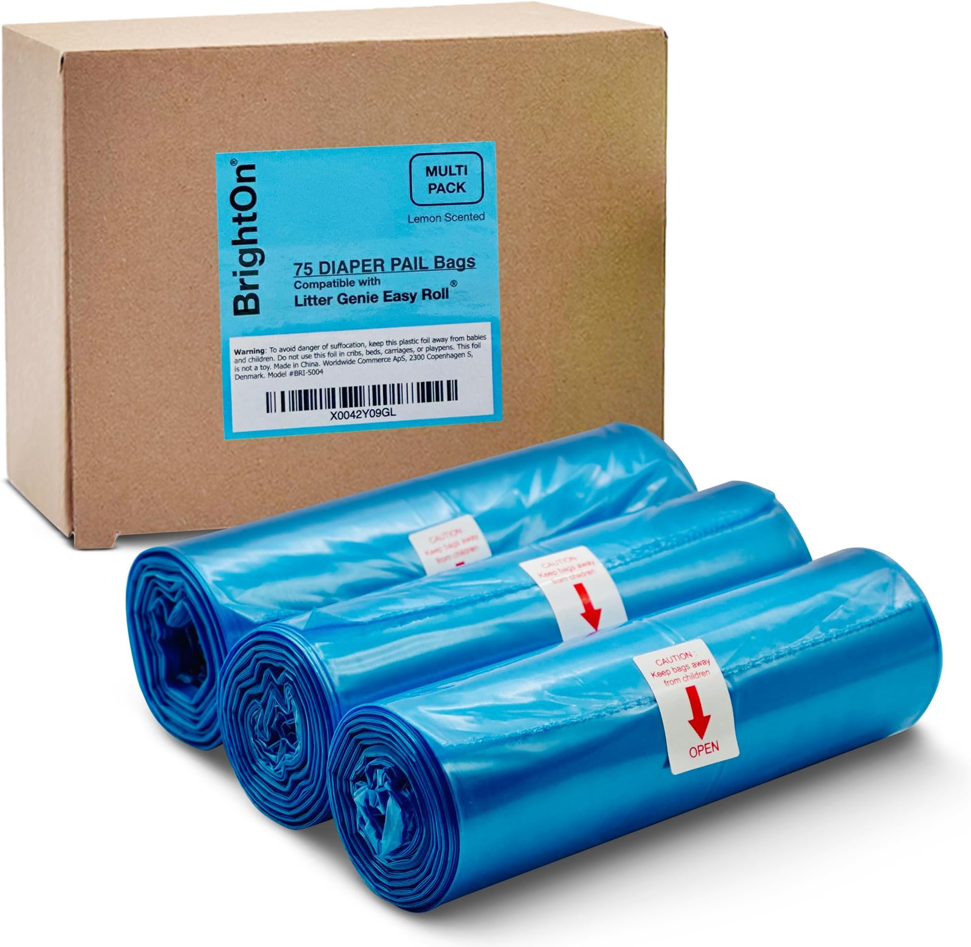 Cat Litter Pail Bag Refills, Fits Litter Genie, Fits Litter