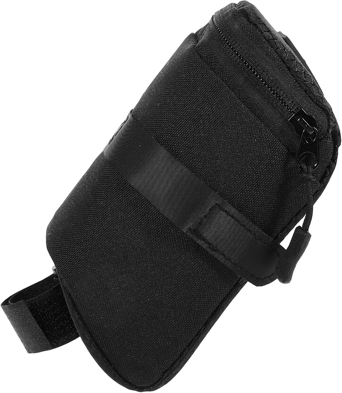 Bike Rear Seat Bag with Large Capacity, Waterproof Cycling Saddle Pouch for Mountain and Road Bikes, Black Sturdy Storage Pack for Outdoor Riding and Commuting
