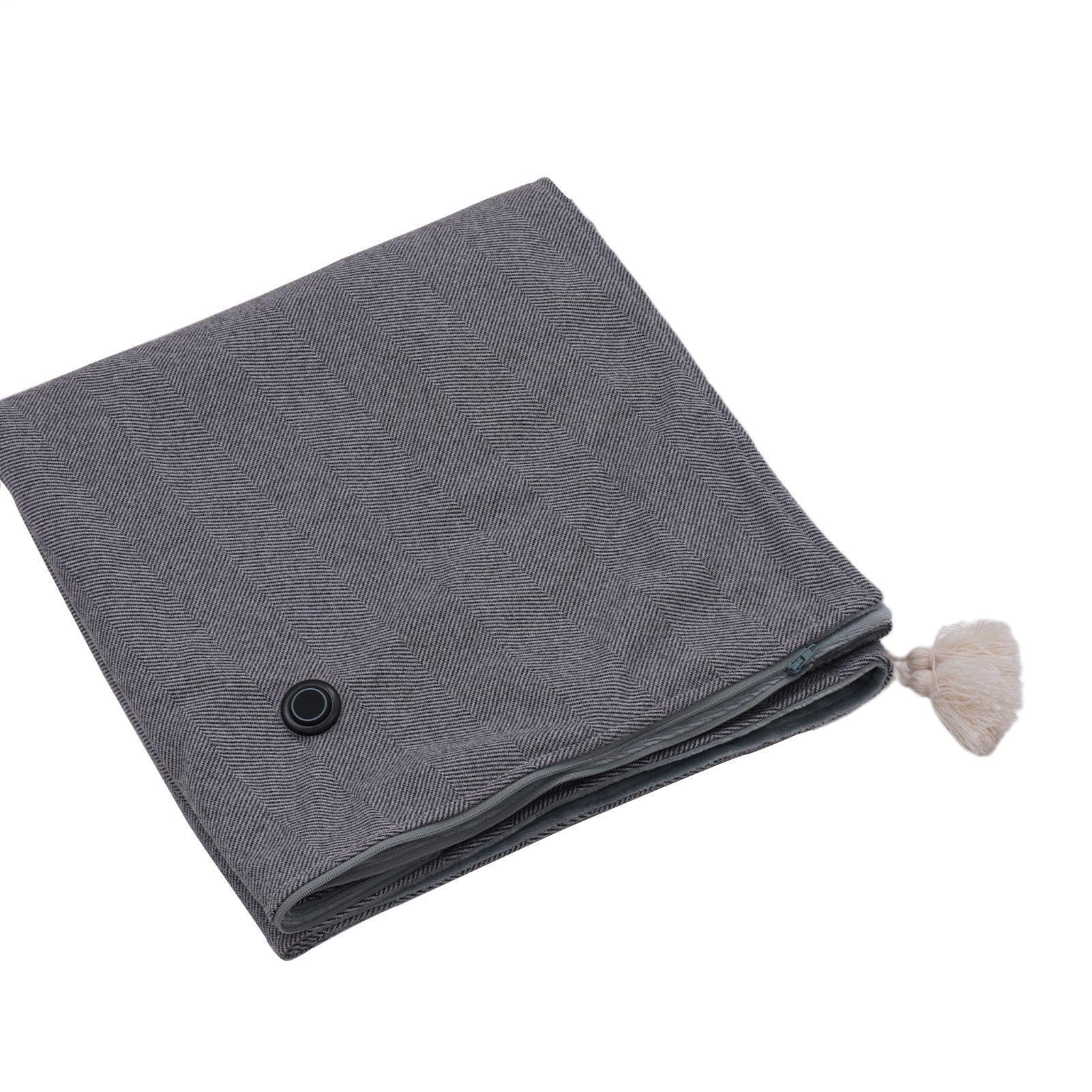 Throw Calefactable USB Mantón USB Corporal Térmico Multifuncional | Manta Calefactable a Batería Portátil Manta Cálida Suave Ligera Portátil Casual Para Descanso Sofá Hogar Oficina Viajes