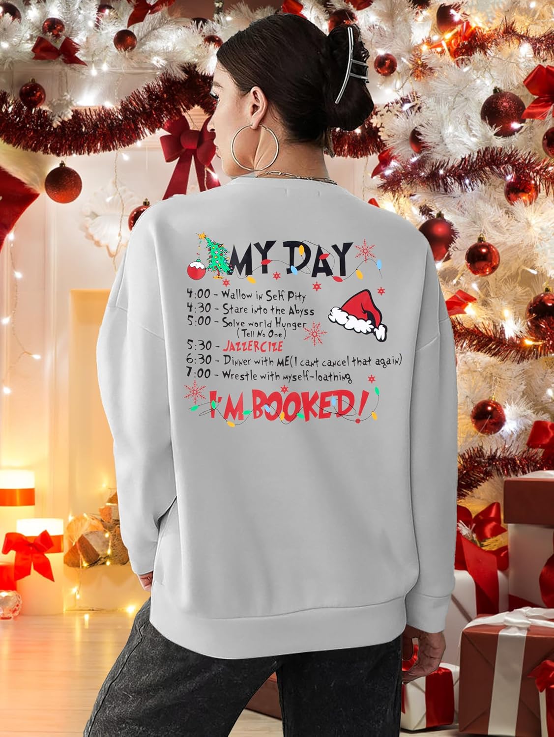 Grinch Shirt Women Sweatshirt Funny Green Christmas Sweatshirt