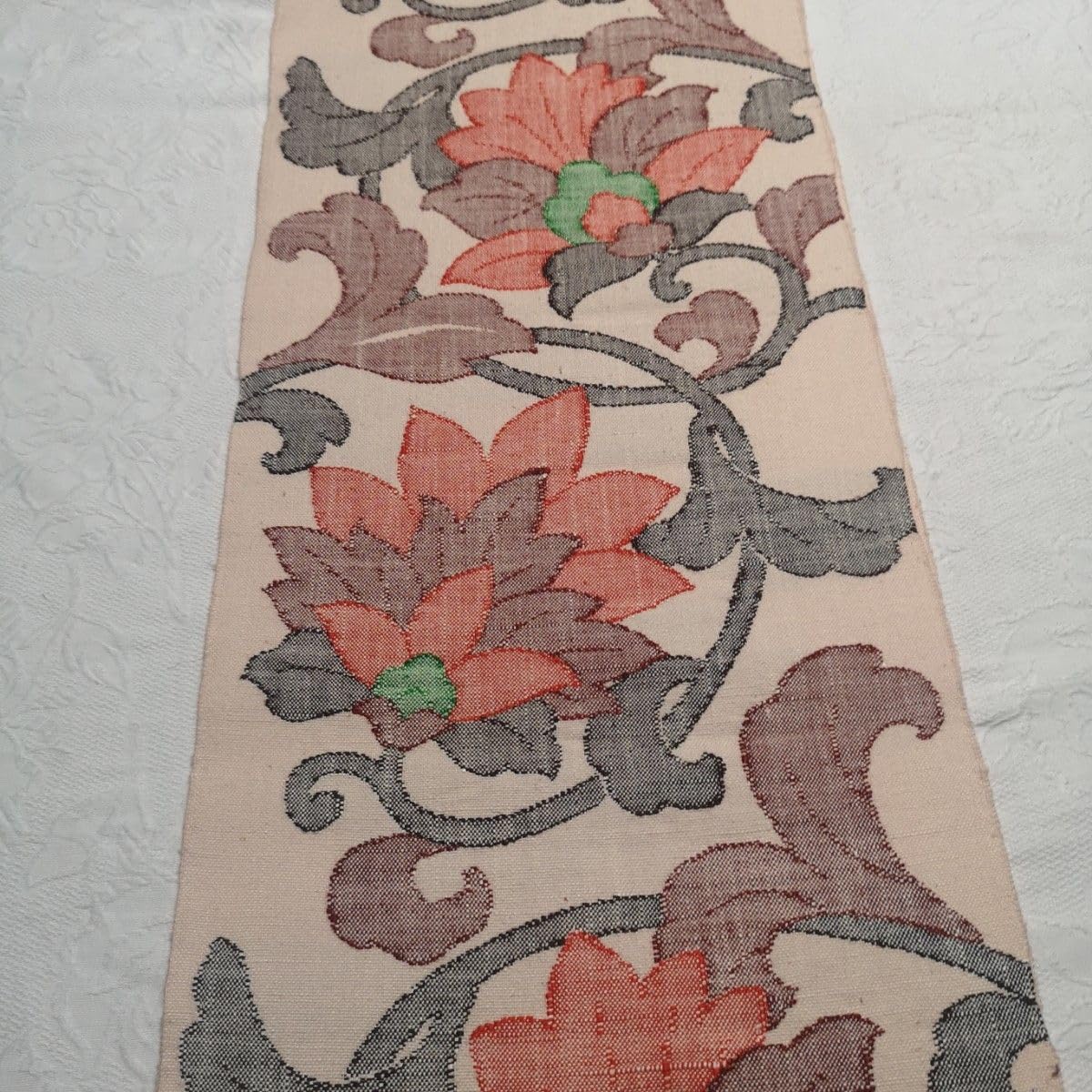 正絹帯地 振袖厚底草履バックセット 減りずらい赤クレープ底使用 楽天