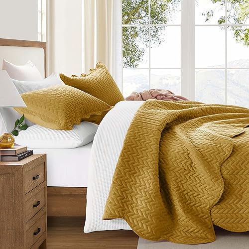 Vista 177 de IR Imperial Rooms - 10 juegos de colcha tamaño individual (68 x 86 pulgadas), para hoteles, habitaciones de huéspedes, colchas ligeras reversibles