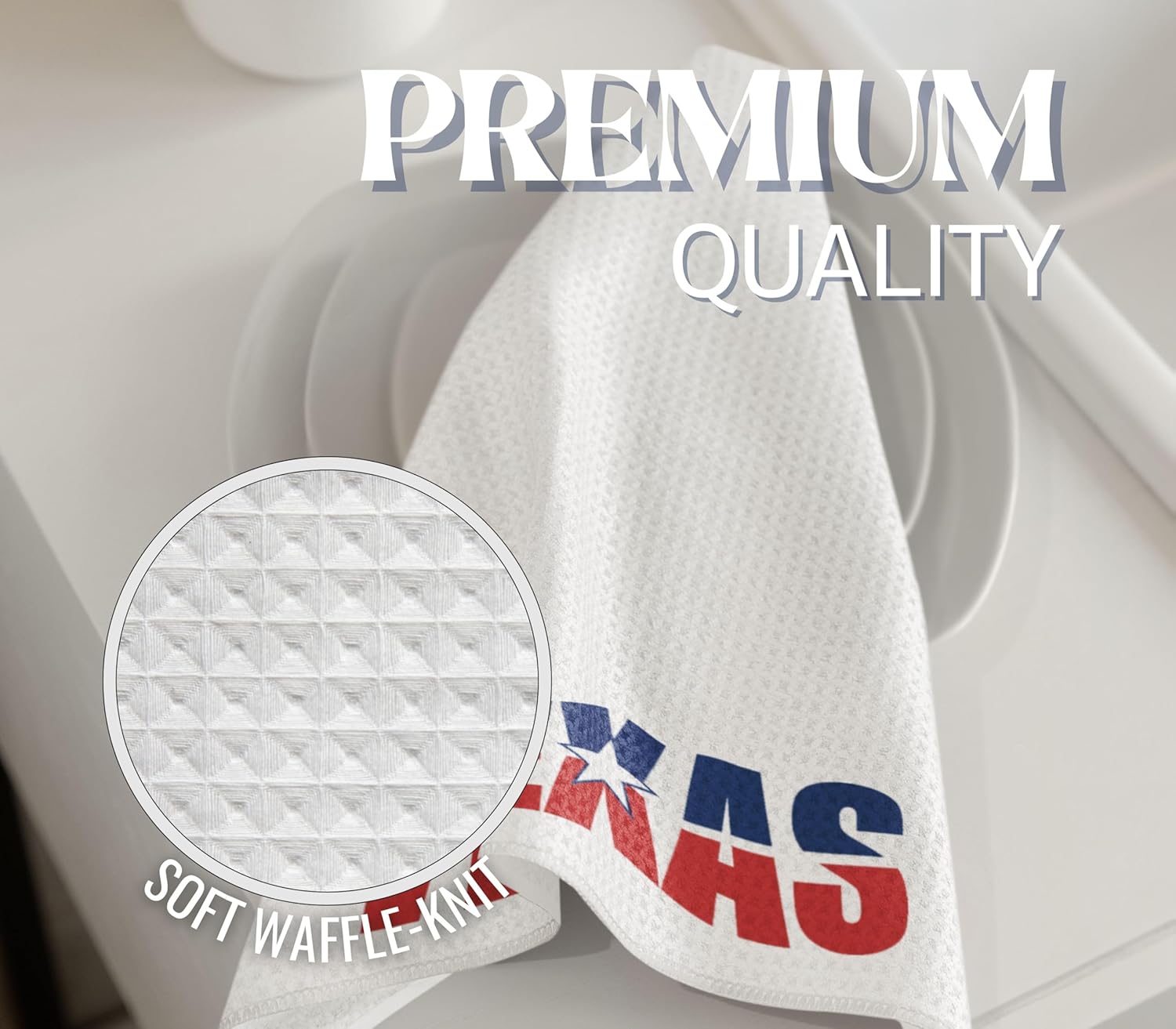 InnoBeta Texas Gifts, Kitchen Towel 2 Pack, 16x24 in Microfiber Dish Tea Towel - Image 6