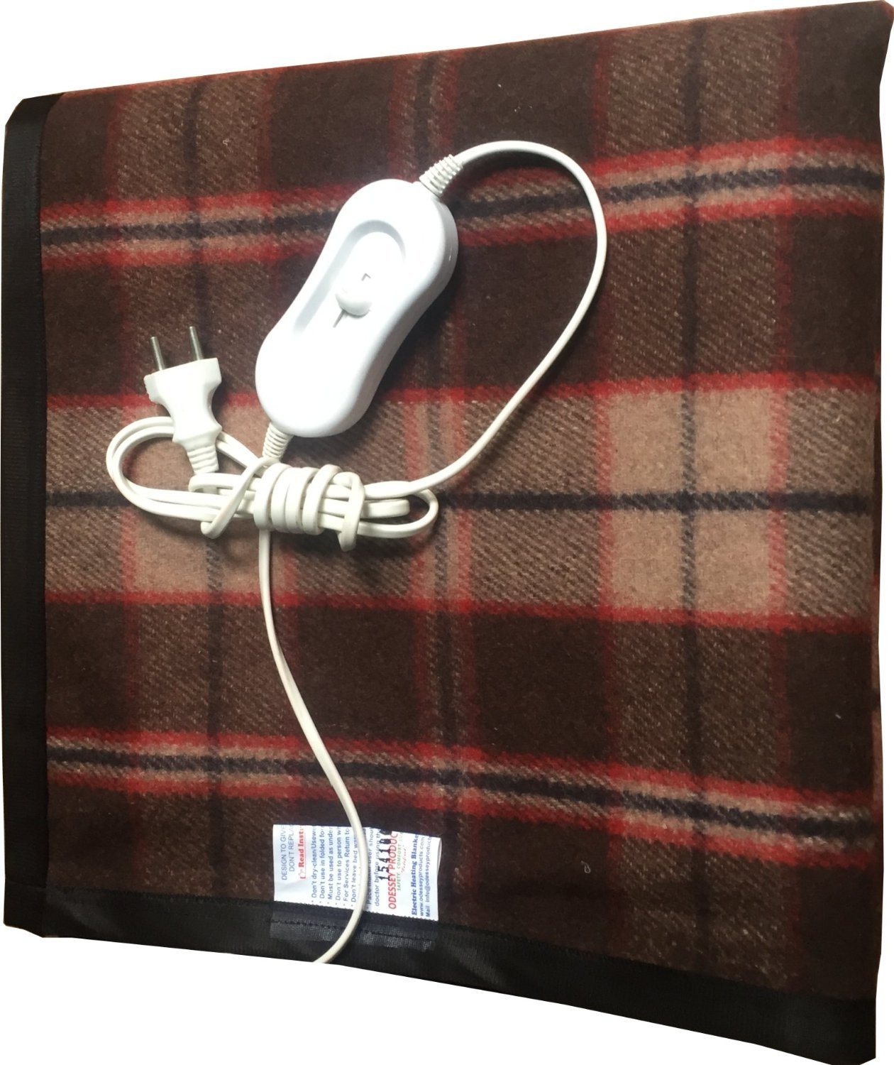Buy Odessey Products Electric Blanket Single Bed -beds Warmer Blankets,  Heating kambal for Warm hot Relief u0026 Best Comfort During Winter, Relief  from Back, Neck, Leg, Cervical Pain (Checkered) Online at Low