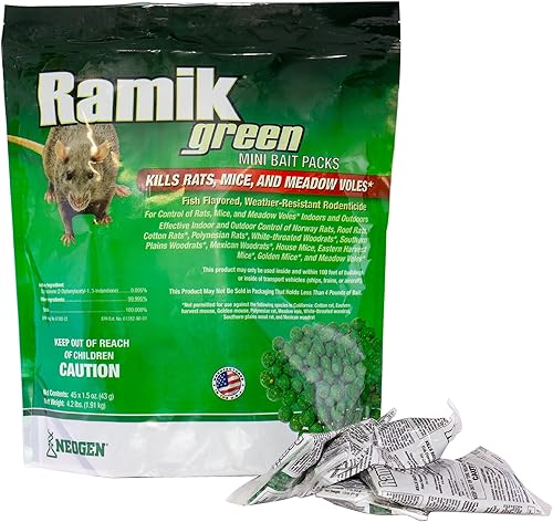 Neogen 116317 Ramik Green - Paquete de 45 mini cebos, 4.2 libras
