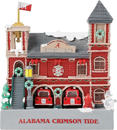 FOCO NCAA - Aldea navideña de resina coleccionable con logotipo de equipo de la NCAA unisex para adultos