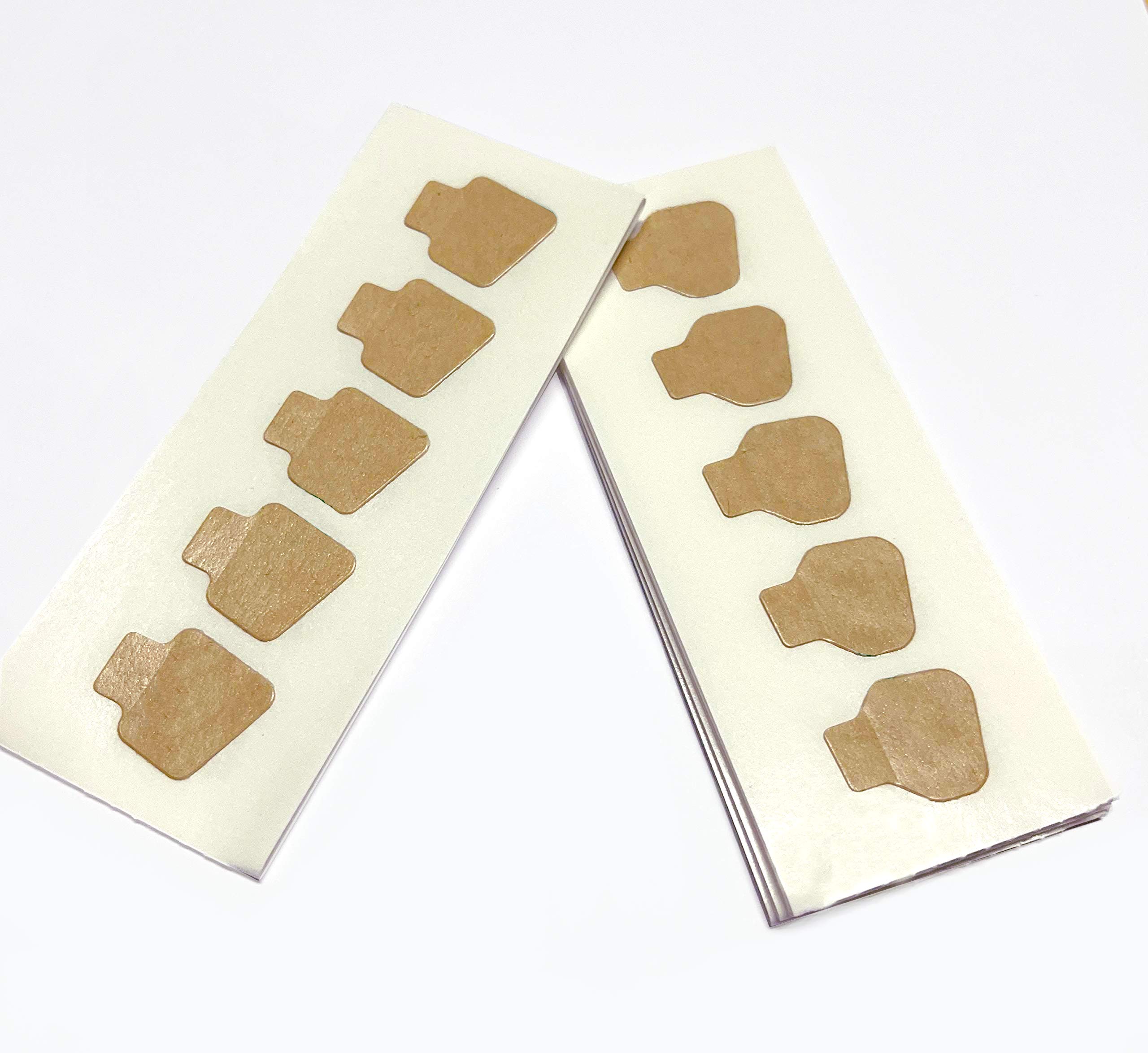 Guitar Nails REFILL Hard (0) extra large | Ongles pour guitare | Amovibles | avec adhésif double face