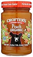 Vista 1 de Crofters Peach Organic Premium Spread, 16.5 Oz