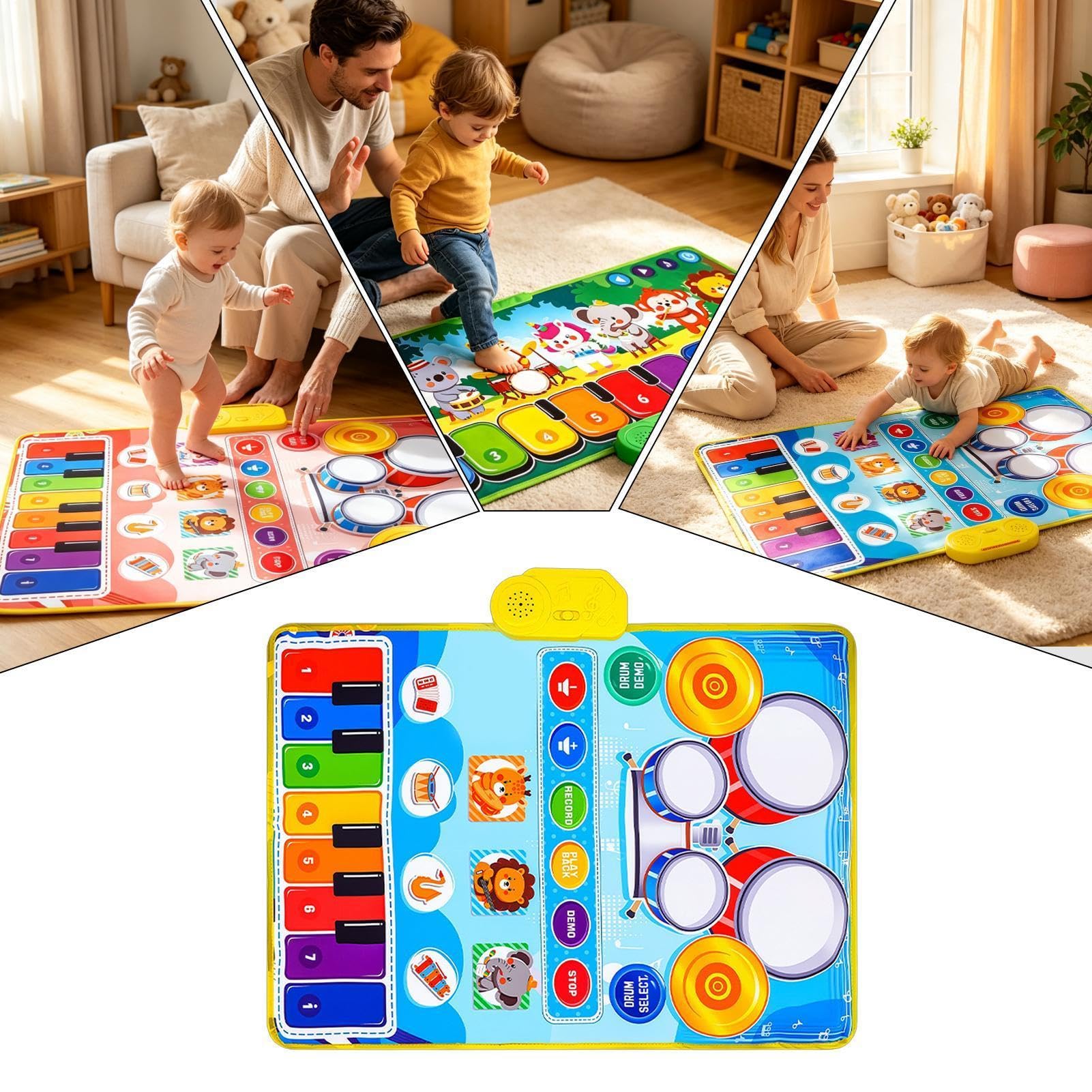Tappetino musicale per bambini – Musi sensoriale, educativo